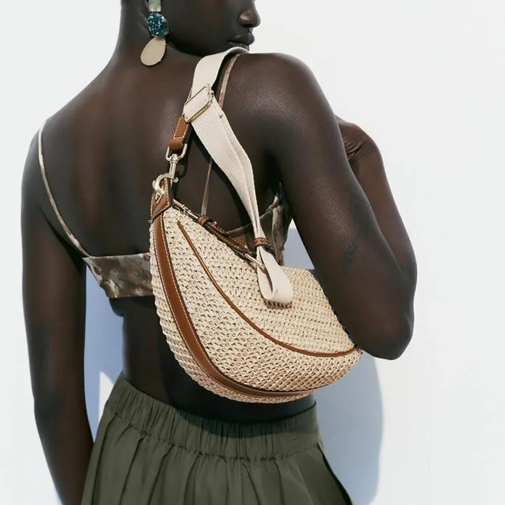 N/A straw crossbody